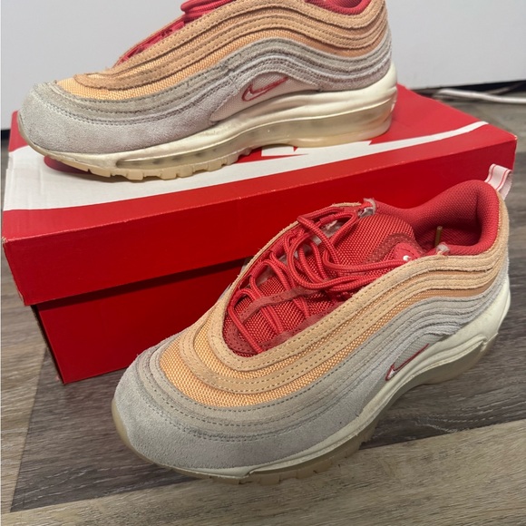 Nike Shoes - Nike W Air Max 97 - Orange Chalk